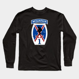 1st Brigade 10th Mountain Division Long Sleeve T-Shirt